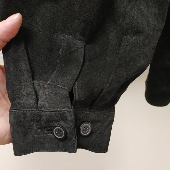 JESSICA HOLBROOK GENUINE LEATHER SHIRT - Picture 7 of 7